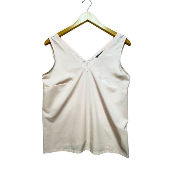 Eddie Bauer Women's Departure V-Neck Tank Top Size S Pink Lightweight Casual - Picture 2 of 9